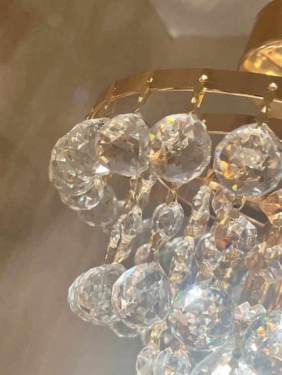 Image 1 of 2x Lampada a sospensione di cristallo di Strass Swarovski di marca