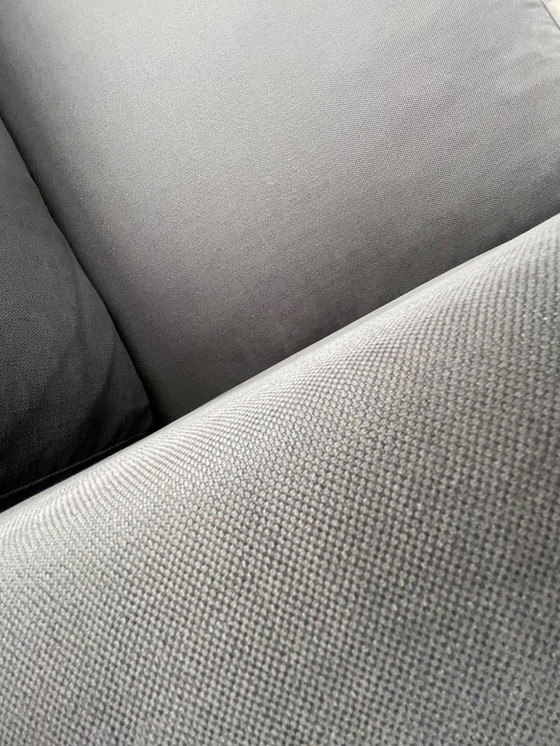 Image 1 of Grijze hoekbank merk Soho met chaise lounge