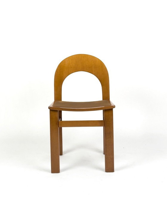 Image 1 of Set van 4 Arcadia-stoelen van Adalberto Caraceni voor Tagliabue, Italië, jaren 70.