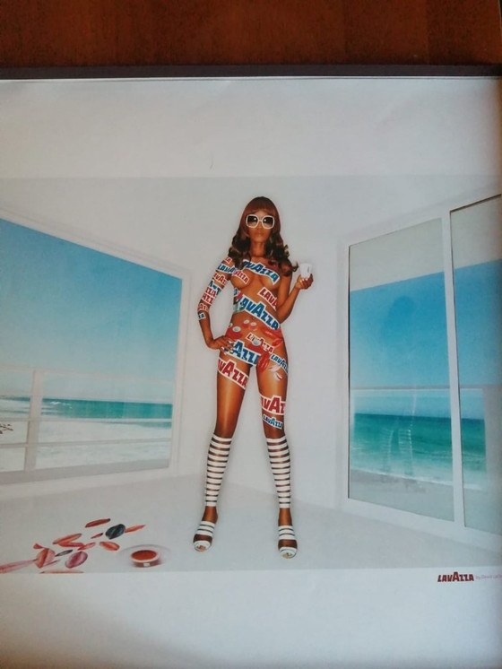 Image 1 of Lavazza Posters "Espresso & Fun," photographed by David LaChapelle. 6 Pieces