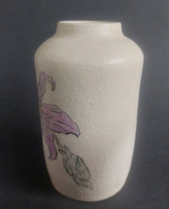 Image 1 of Leo Muysken (1907-1984) - Earthenware - Vase and Bowl