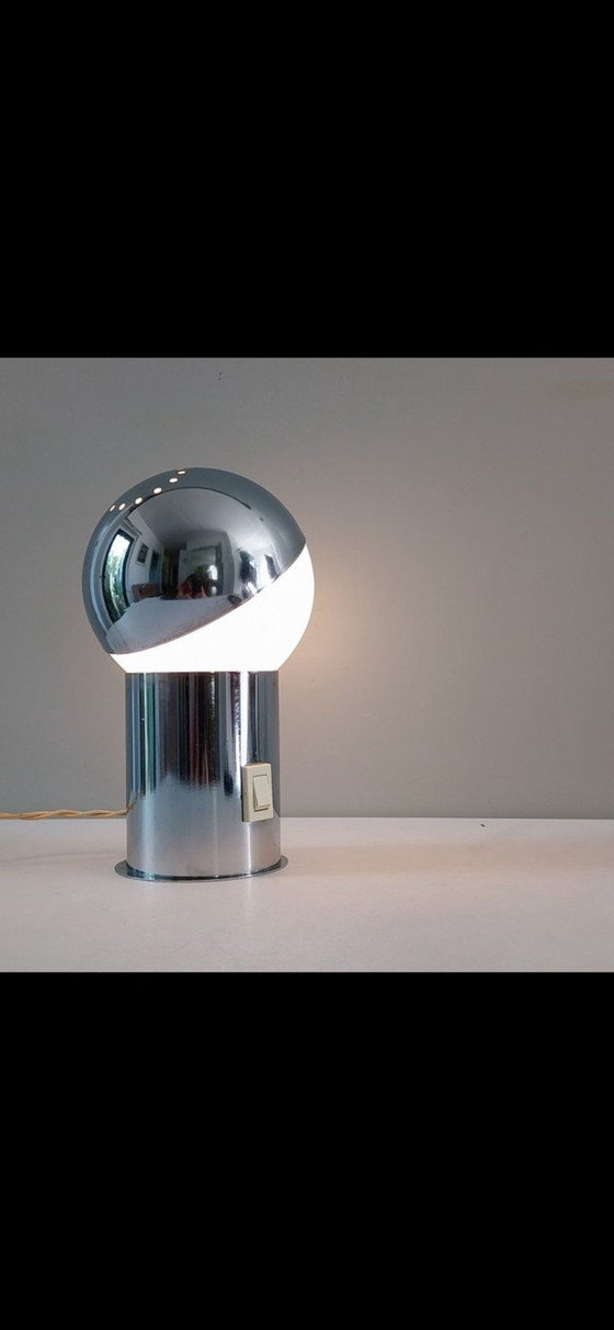 Image 1 of Vintage Space Age Tafellamp – Reggiani Stijl