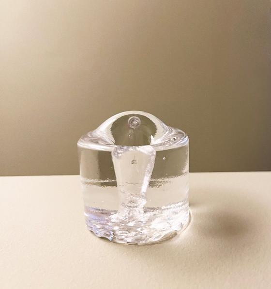 Image 1 of vase soliflore vintage en verre suédois – design scandinave