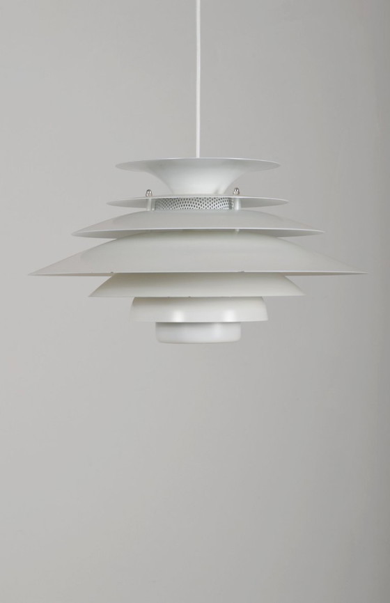 Image 1 of Danish tray lamp 3030-H designed by Kurt Wiborg for Jeka, 1970s