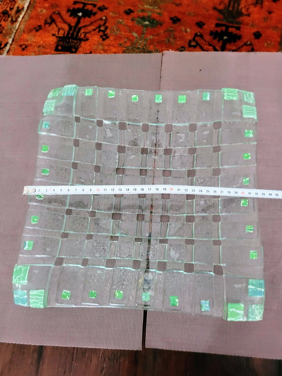 Image 1 of Design geflochtene Obstdekoschale Farbe Hellgrün.