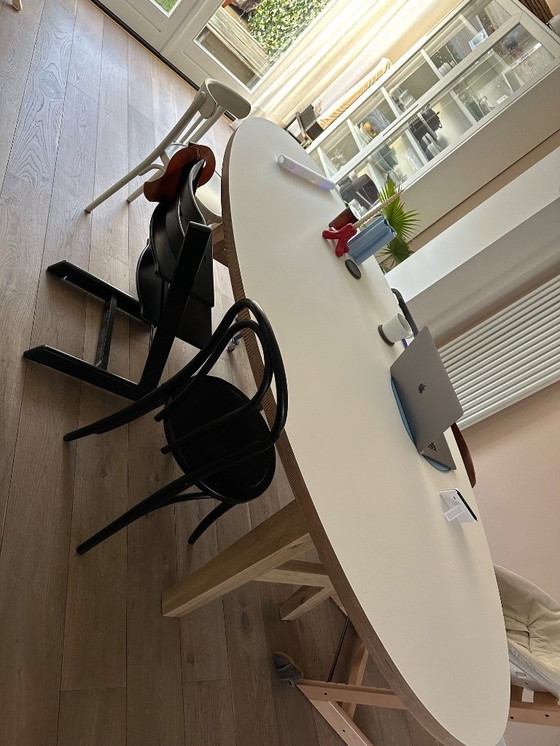 Image 1 of ARP Design A-legs dining table – new condition – Fenix ​​Bianco Male – 250×115 cm