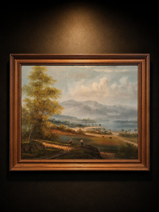 God's View – schilderijen tekeningen, Canvas