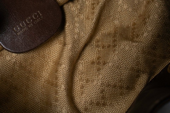 Gucci, Bamboo Backpack in Brown Leather – Calfskin (photo 7 of 12)