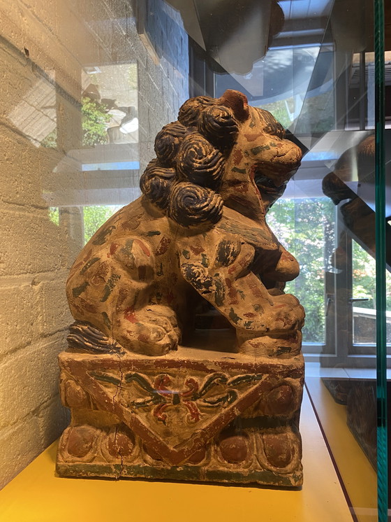 Image 1 of Foo Dogs XXL 50s/60s madera