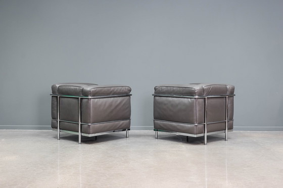 Image 1 of Poltrone Corbusier LC2, 2x