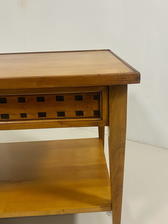 Image 1 of Vintage 70's oak coffee table Ref Claudia