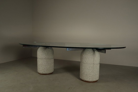 Image 1 of Mesa de comedor "Paracarro" de Giovanni Offredi para Saporiti Italia, años 70
