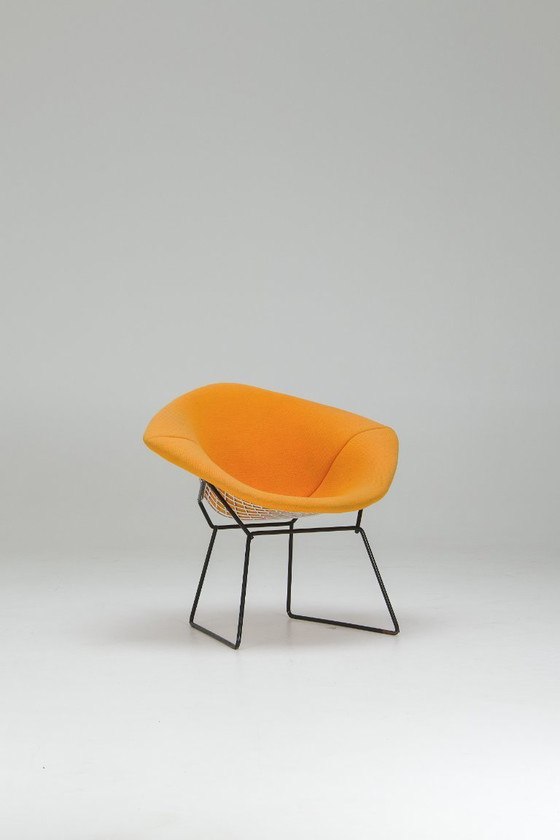 Image 1 of Fauteuil Diamond – Revêtement jaune - Harry Bertoia