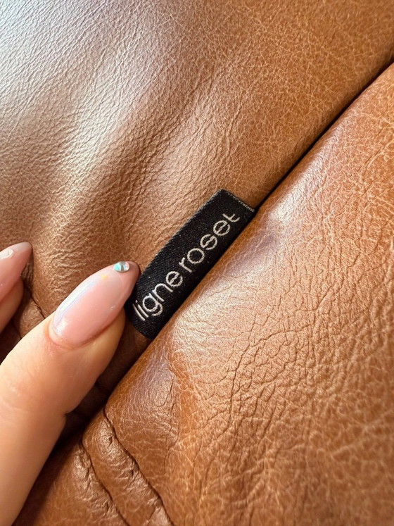 Image 1 of Originale Ligne Roset - Togo 3 posti - Cognac