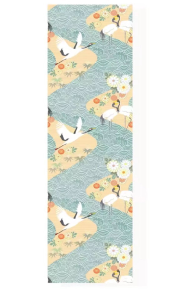 Image 1 of Papier peint adhésif en vinyle avec grues