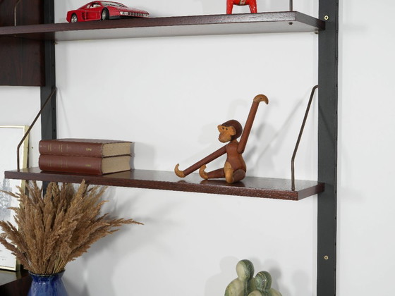 Estantería modular PS System de Preben Sørensen, chapa de palisandro, Dinamarca, años 60 – Armarios de pared (photo 12 of 19)