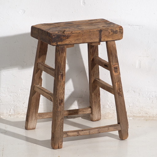 Table basse rectangulaire antique (c.1900) #5