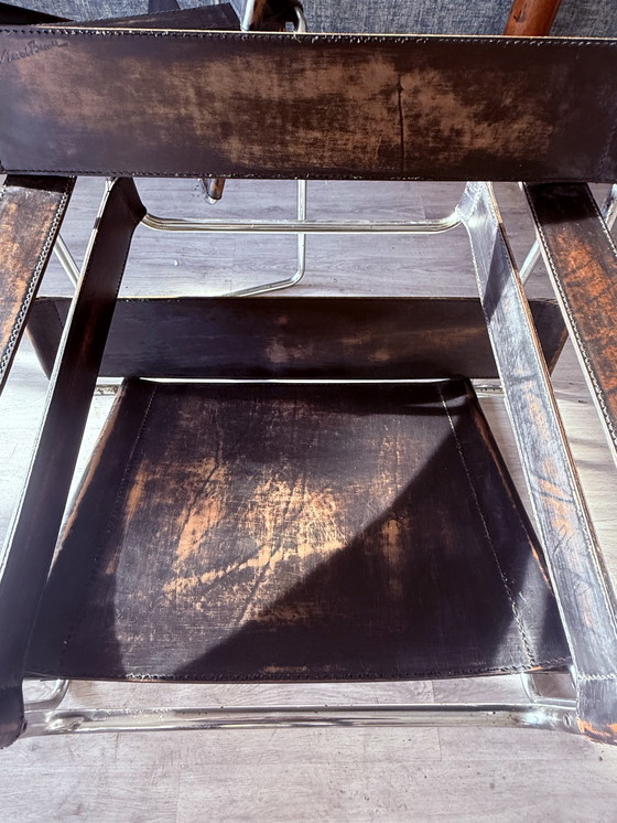 Image 1 of 2 vintage Gavina/Knoll Wassily Model B3 fauteuils, circa jaren 60