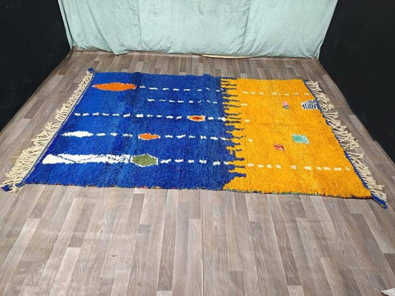 Tapis berbère marocain traditionnel 250cm x 150cm (photo 2 of 12)