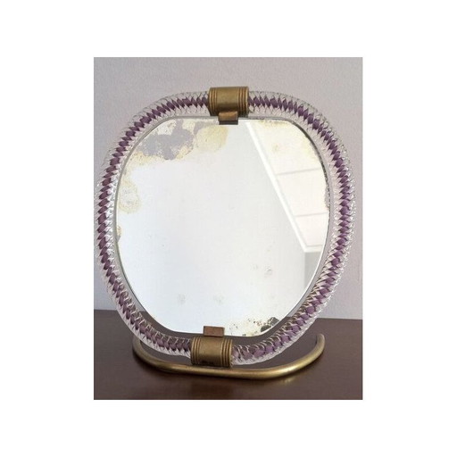 Vintage mirror in Murano glass