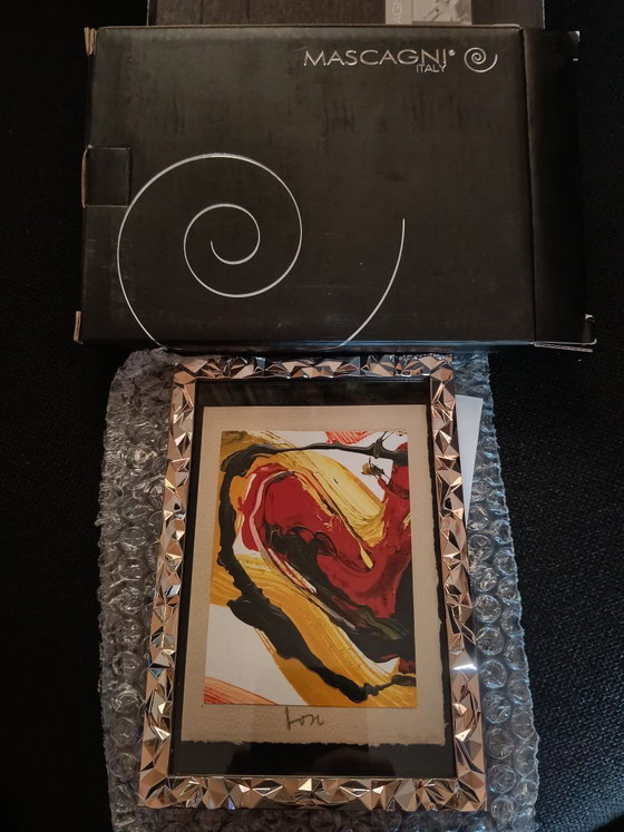 Dipinto di Tosco Massimo con cornice – Dipinti e disegni, Carta (photo 5 of 6)