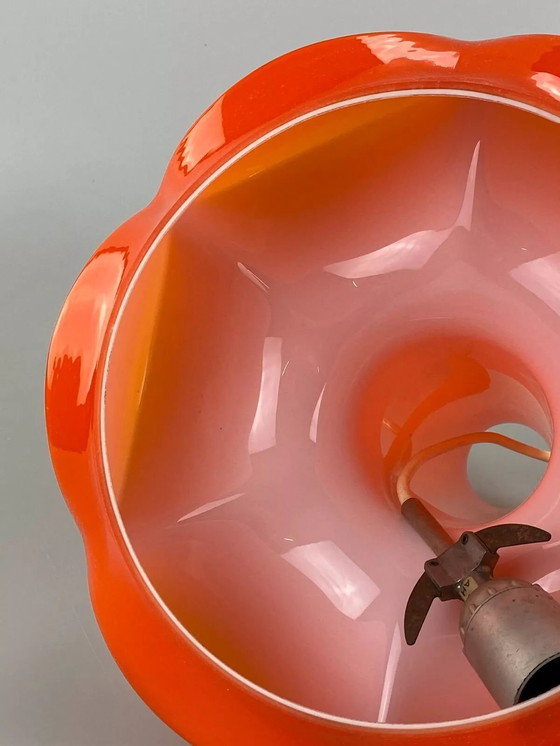 Image 1 of Lámpara colgante Peill &amp; Putzler de los años 60 y 70, lámpara de techo de cristal, lámpara de diseño espacial