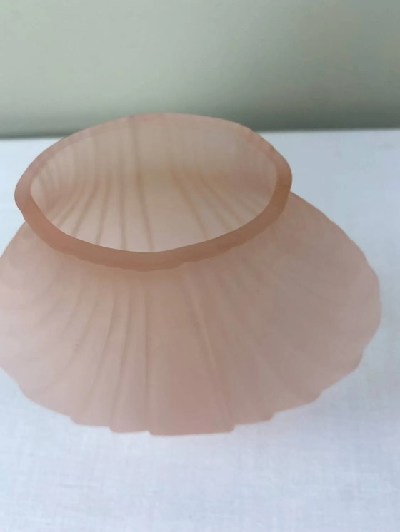 Art Deco vase in opaque glass – Crystal (photo 5 of 8)