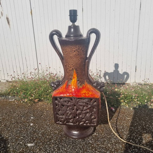 Lampe de sol , Abat-jour en laiton de mouton 