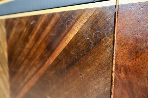 Restaurierte Art-Deco-Kommode in Walnussfurnier – Kommoden, Wood (photo 11 of 18)
