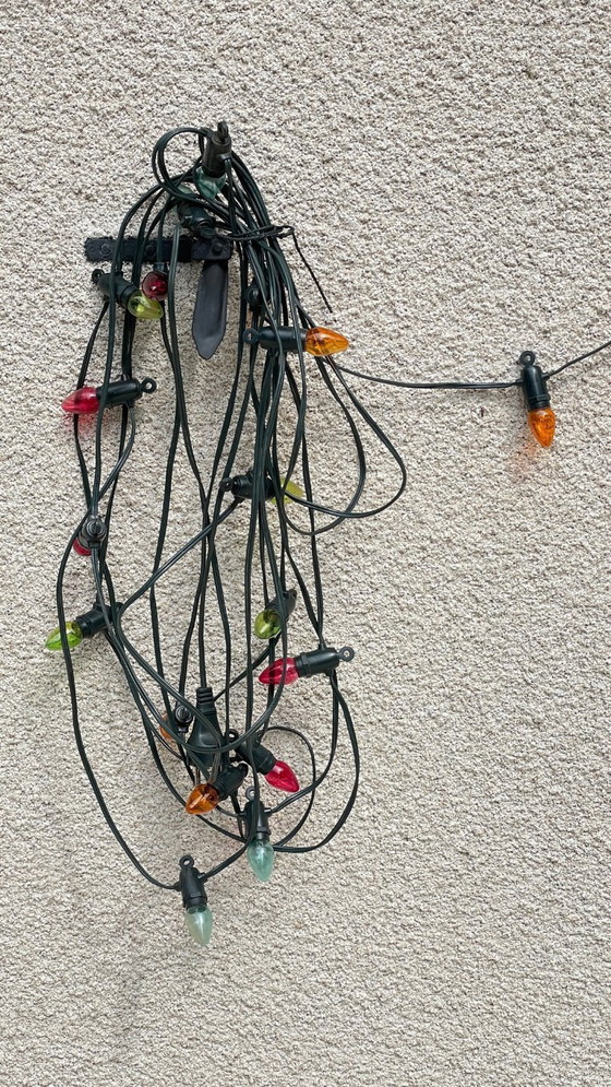 Image 1 of Ghirlanda vintage da esterno da 10 metri