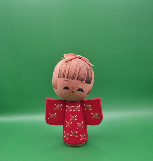 Vintage Kosode Kokeshi
