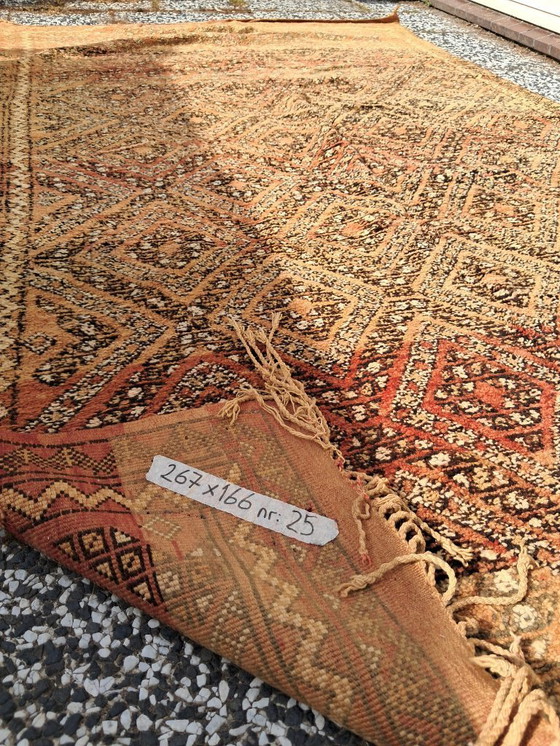 Image 1 of Handgeknoopt Berber kleed wol 267x166cm