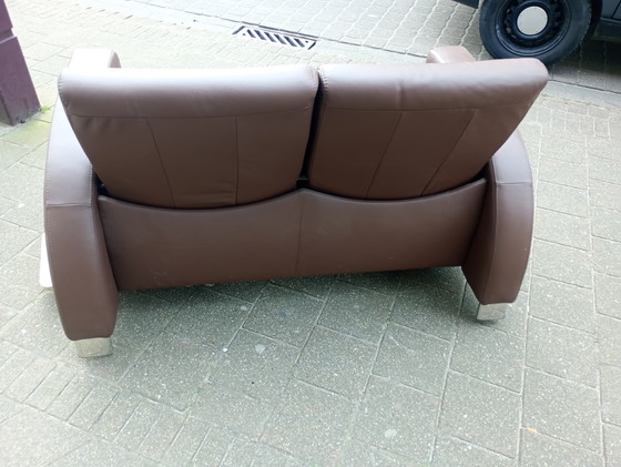 Image 1 of Poltrona reclinabile a due posti in pelle Stressless