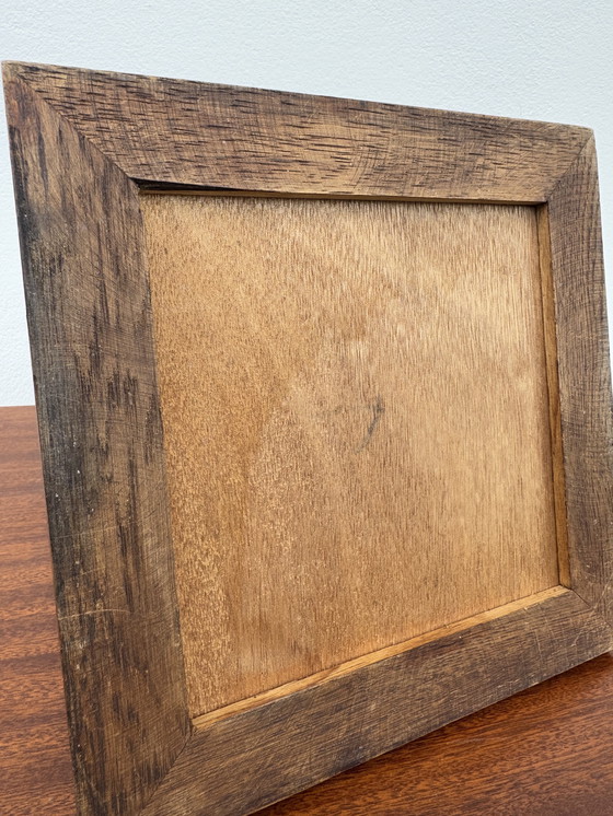 Image 1 of Porte bouteille bois années 60