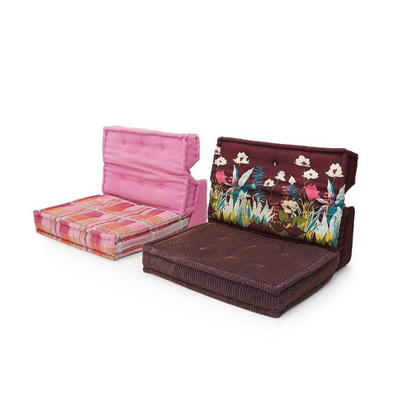 Image 1 of Sofá de 2 módulos "Mah Jong" de Hans Hopfer para Roche Bobois, años 70