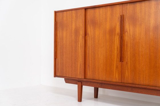Image 1 of Danish Highboard in Teak, 1960s