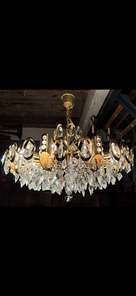 Image 1 of XXL vintage Palwa Leuchten design lamp