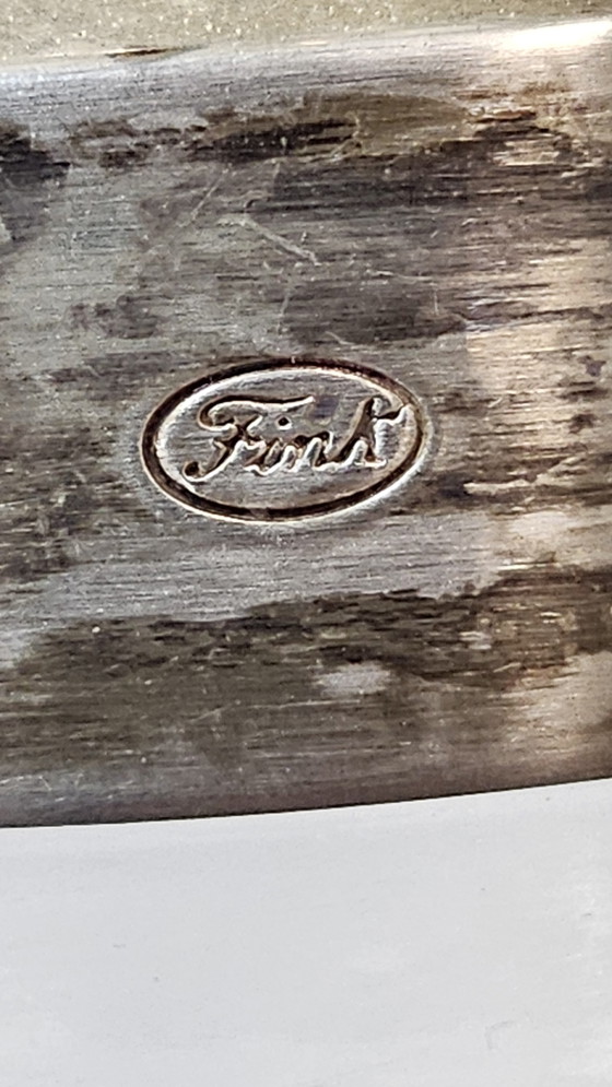 Image 1 of Fink MANUFAKTUR Kandelaar Theelichthouder SHORTLIGHT 15-vlams verzilverd