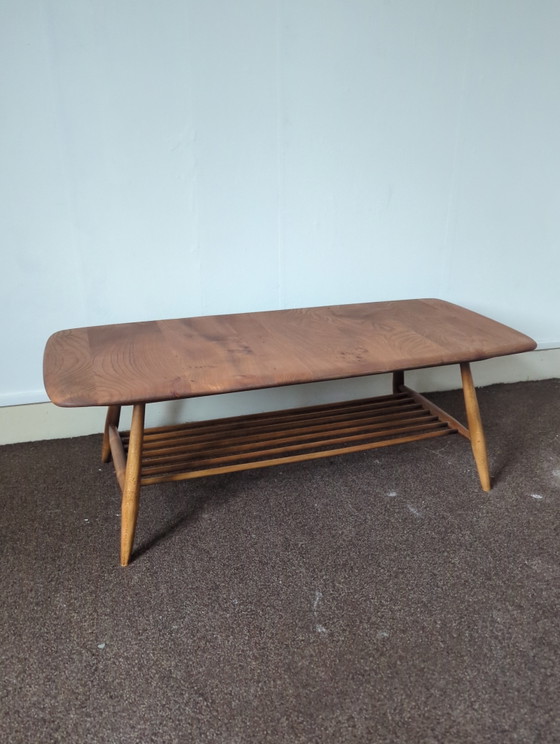 Vintage Windsor Ercol Salontafel Coffeetable Ercolani – Wood (photo 2 of 6)