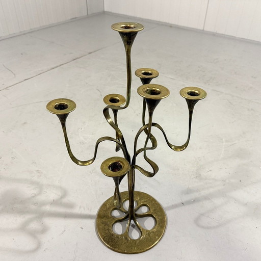 Kurt Jesch candlestick, Series Amadeus, Fratelli Tonini Italy