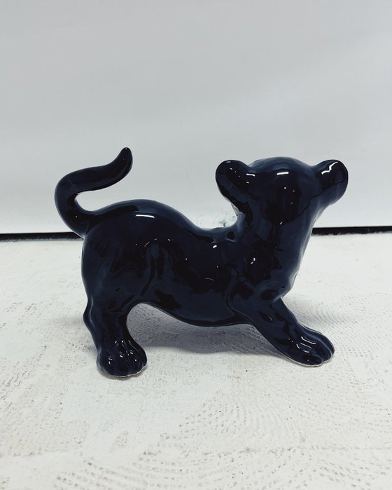 Image 1 of Panther Cub Ceramic