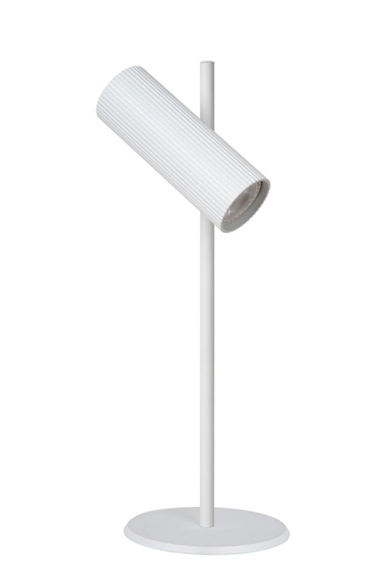 Lucide Clubs desk lamp, 1xGU10, white, refurbished – Aluminium (photo 2 of 3)