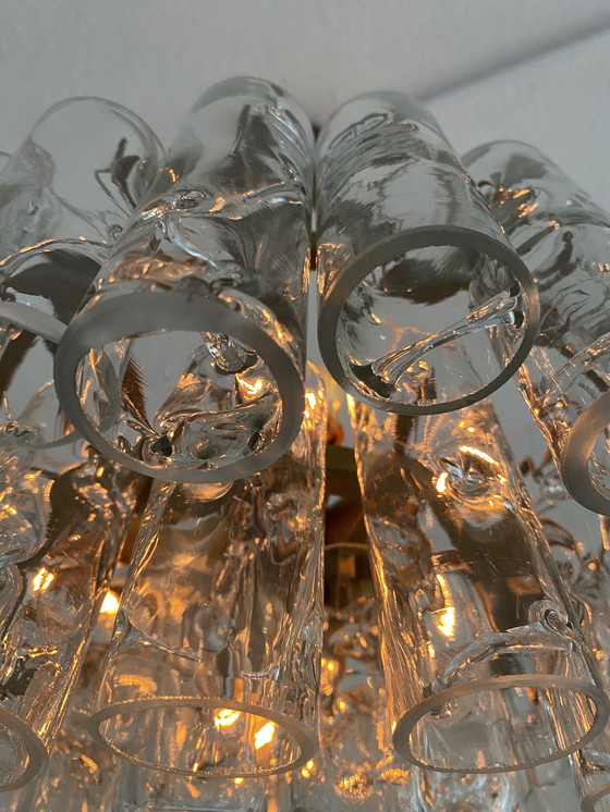 Image 1 of Suspension vintage Doria Leuchten des années 70