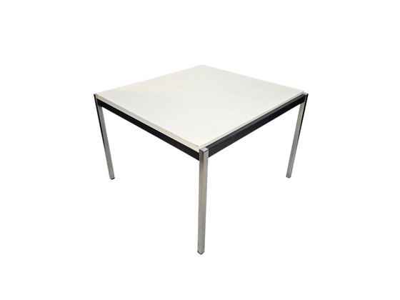 Dutch design - Gispen - Coen de Vries - Coffee table - veneer - chrome - Holland - 1967, Metal, Wood, Black (photo 6 of 9)