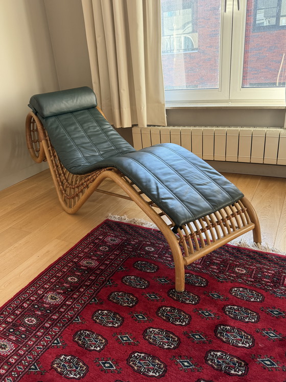 Image 1 of Chaise longue vintage Flechtatelier Schütz