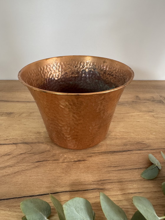 Image 1 of Kupferner Pflanztopf