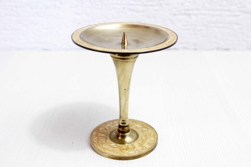 Candelabro de latón de 1960