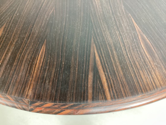 Image 1 of Rare Amsterdam School Art Deco rosewood table
