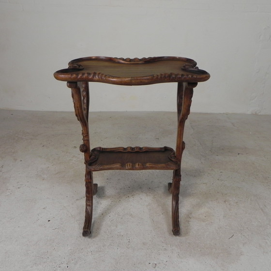 Image 1 of Jugendstil-Teetisch im Stil von Emile Galle