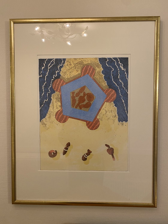 Image 1 of Gert Strengholt Painting Vloedlijn 9/22